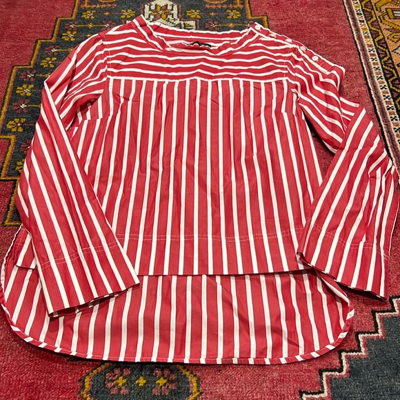 J. Crew Striped Top - Picture 1 of 5